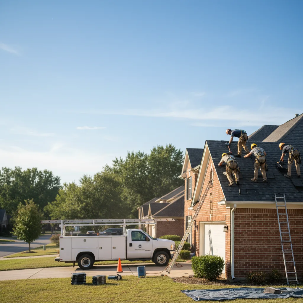 Roof Repair in Tuskahoma